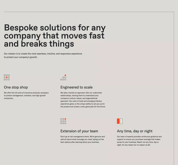 Founder Shield | Risk Management for High-Growth Companies - Landing design inspiration