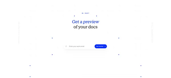 ReadMe · Developer-friendly API documentation - Landing design inspiration