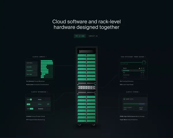 Oxide Computer Company - Landing design inspiration