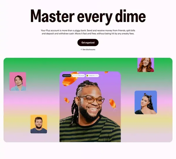 Fluz – Maximize Your Money - Landing design inspiration