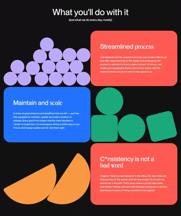 Atomus® — Design System for Figma - Landing design inspiration