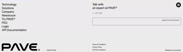 PAVE | Vehicle Inspection API - Landing design inspiration