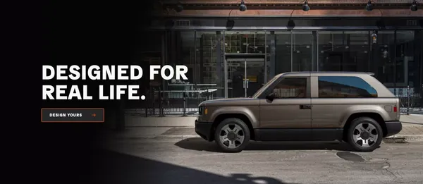 SLATE Auto | The Customizable EV That Works for You - Landing design inspiration