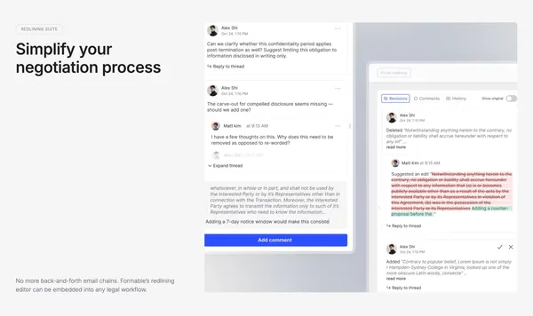 Formable — Modern way to manage contracts - Landing design inspiration