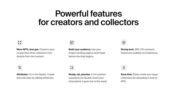 Drops | Foundation - Landing design inspiration
