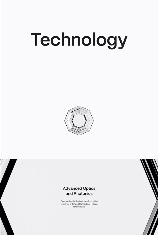 XPANCEO | eXtended Computing (XC) contact lenses - Landing design inspiration