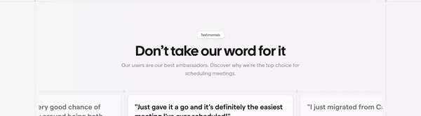 Cal.com | Open Scheduling Infrastructure - Landing design inspiration