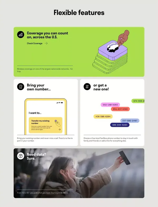 Just a moment... - Landing design inspiration