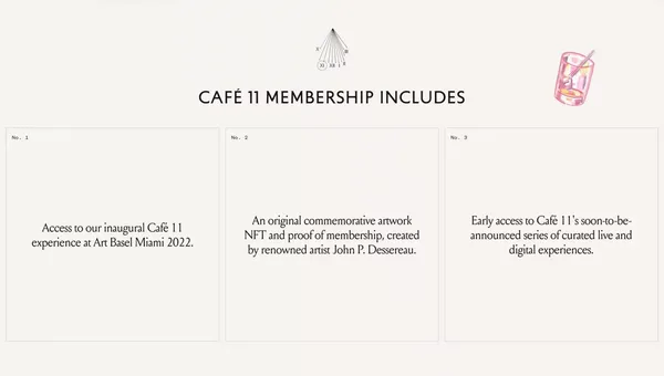 Café Eleven - Landing design inspiration