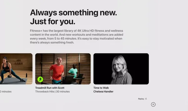 Apple Fitness+ - Apple - Landing design inspiration