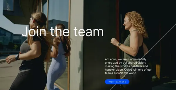 Lenus — The health coaching revolution starts here - Landing design inspiration