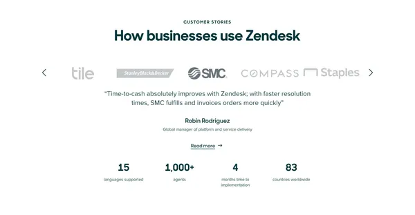 Cloudflare Captcha | Zendesk - Landing design inspiration