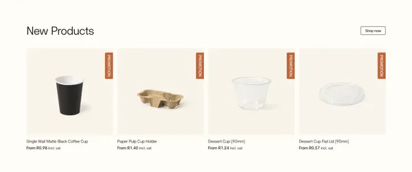 Yucca Packaging: Innovative Packaging Solutions - Landing design inspiration