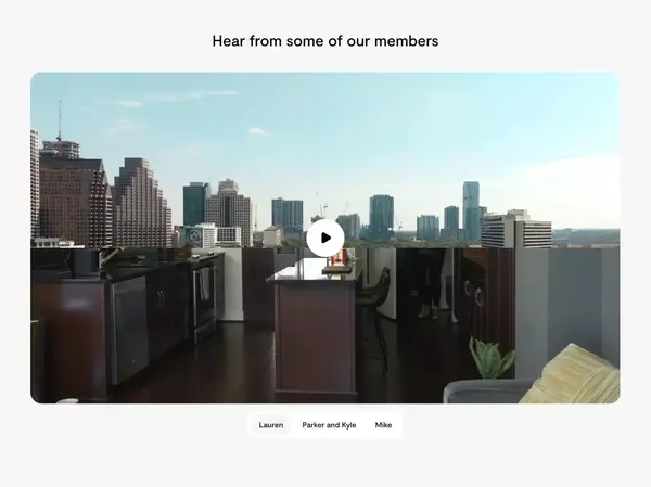 Just a moment... - Landing design inspiration