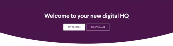 Slack is your digital HQ | Slack - Landing design inspiration