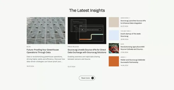 Source - Landing design inspiration