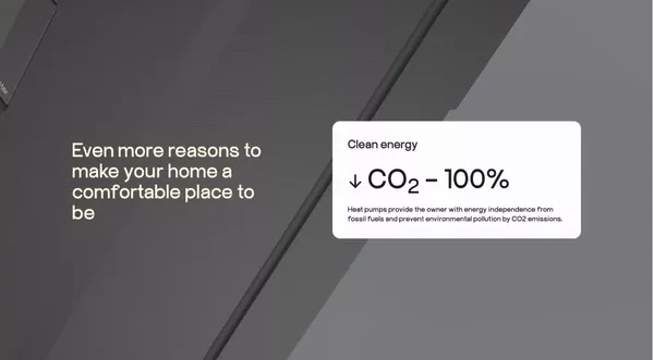 Heat pumps for home at Hajster - Landing design inspiration