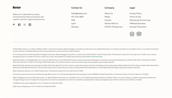 Better Mortgage | Simple, Online Mortgage - Landing design inspiration