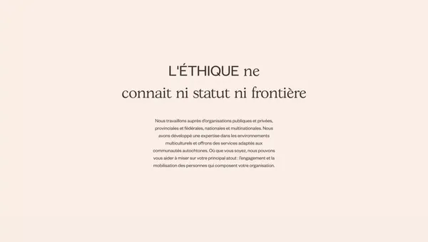Accueil - Sagacia - Landing design inspiration