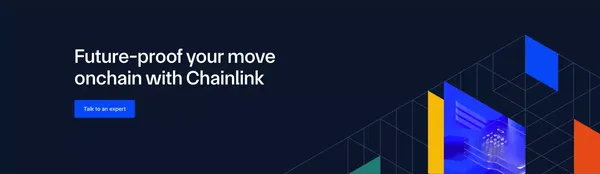Chainlink: The backbone of blockchain. - Landing design inspiration