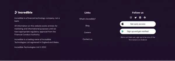 Incredible - Save on your debt - Landing design inspiration