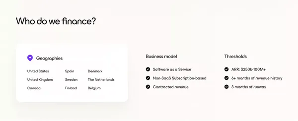 Growth Financing | Upfront Cashflow to Fund Your Growth | Capchase - Landing design inspiration