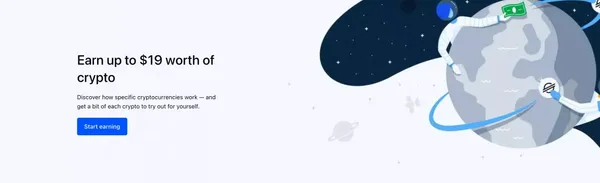 Coinbase - Landing design inspiration