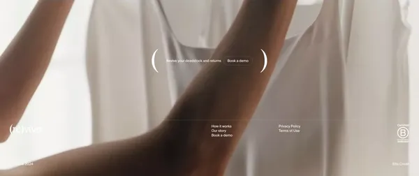 (Re)vive | Where sustainability meets profitability. - Landing design inspiration
