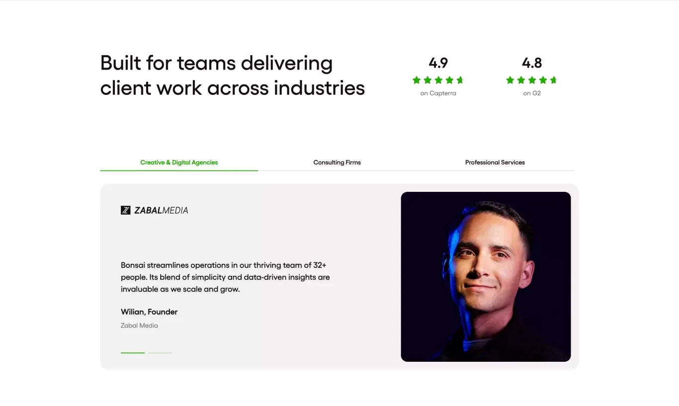 Testimonial