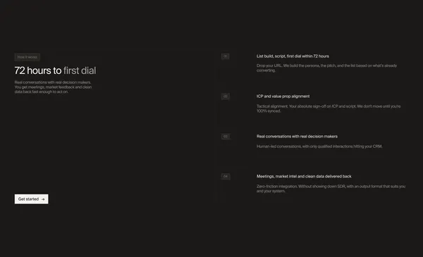 aconia GTM - Landing design inspiration