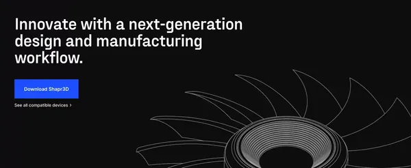 Shapr3D | CAD: Design to Manufacturing | Windows, Mac, iPad - Landing design inspiration