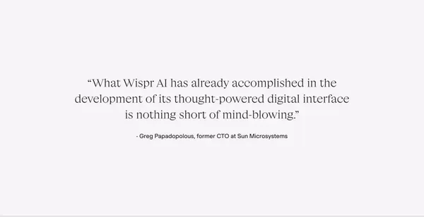 Wispr AI - Landing design inspiration
