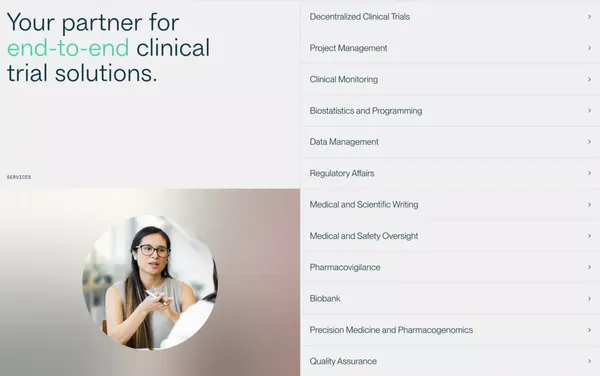 Seriant | Advancing Cutting-Edge Science for Real-World Therapies | Seriant - Landing design inspiration