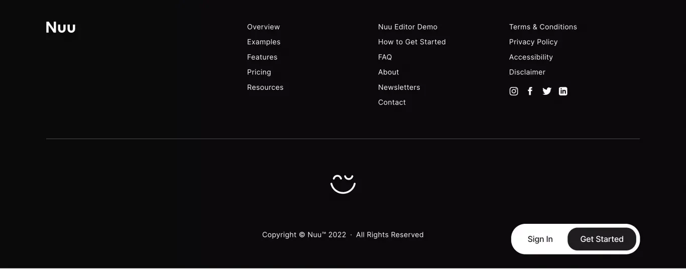 Footer