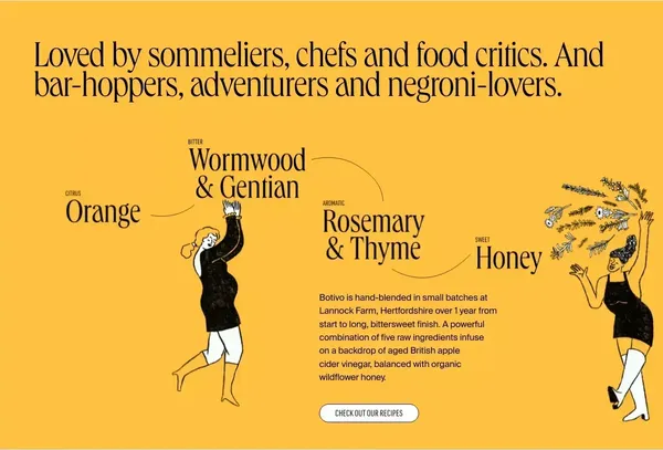 Botivo - Landing design inspiration