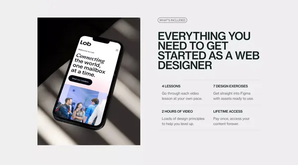 Intro to Web Design - Landing design inspiration