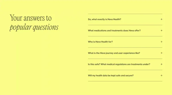 Heva Health | Personalized Telehealth for Wellness & Weight Loss - Landing design inspiration