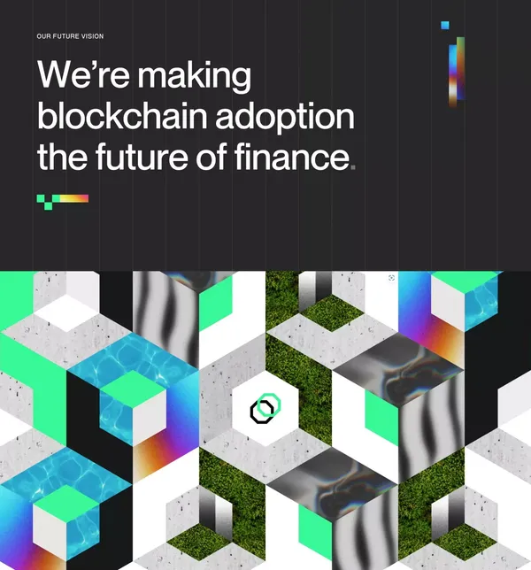 Unifi Protocol → Blockchain Solutions - Landing design inspiration