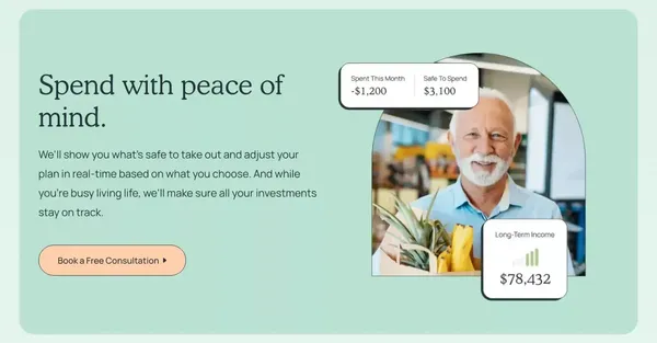 Spend Retirement With More | Retirable - Landing design inspiration