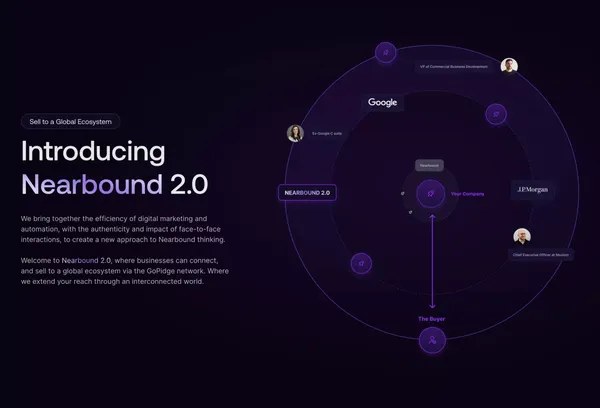 GoPidge | Fastest growing B2B solution - Landing design inspiration