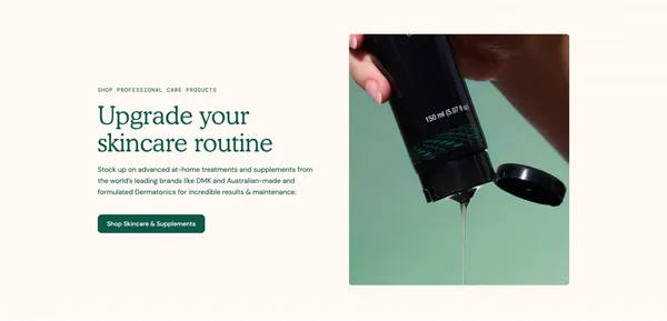 Hawthorne Skin & Beauty | Holistic Skin & Beauty Lab in Brisbane - Landing design inspiration