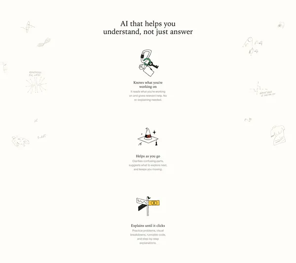 Opennote - Landing design inspiration