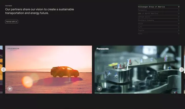 Redwood Materials | Circular Supply Chain for Lithium-ion Batteries - Landing design inspiration