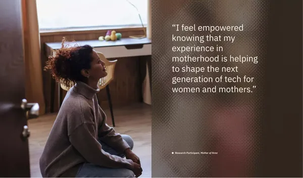 Research With Moms | Shape the future of motherhood - Landing design inspiration