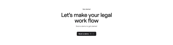 Leya | The future of legal work - Landing design inspiration