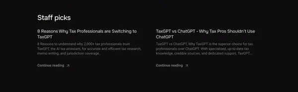Your AI Tax Assistant | TaxGPT - Landing design inspiration
