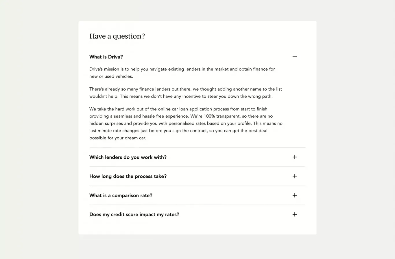 FAQ