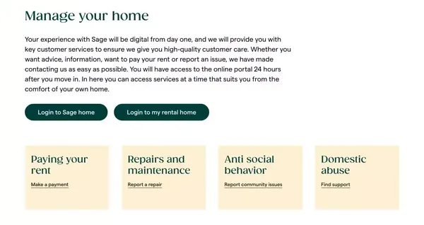 Sage Homes | Providers of quality, affordable homes - Landing design inspiration