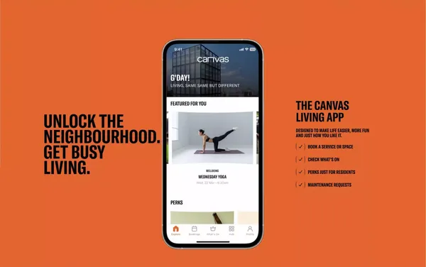 Canvas - Landing design inspiration