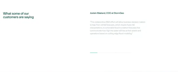 7Analytics - Landing design inspiration